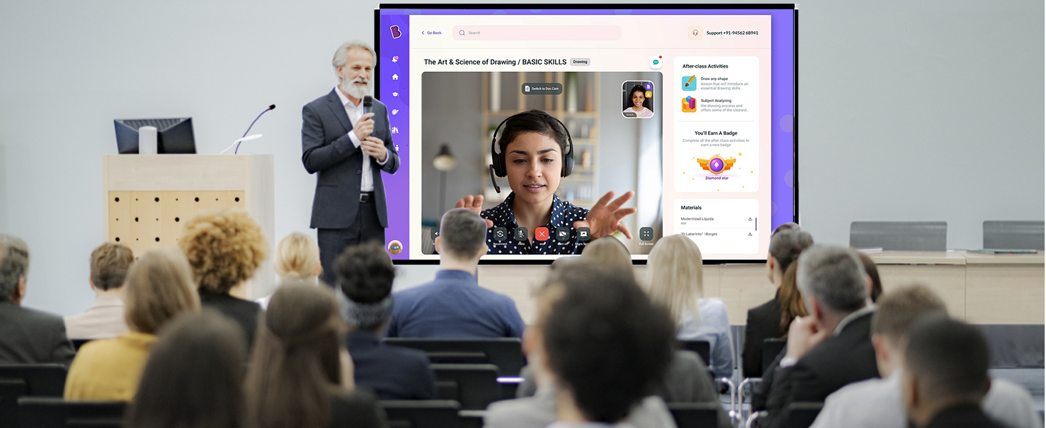 Projector Screen with Stand