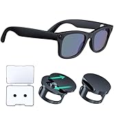 Adjustable LED Light Blocking Covers for RayBan Meta Wayfarer, Skyler, Oakley, Headliner Accessor...