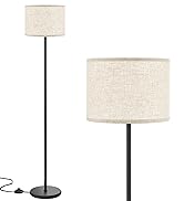 Floor Lamp for Living Room, Modern Floor Lamp with Shade