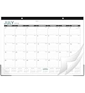 2026-2027 Desk Calendar - Desk Calendar 2026-2027, 17"x12" Desktop Calendar, Jul. 2026 - Dec. 202...