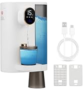 Automatic Mouthwash Dispenser for Bathroom, 20.3 Oz Rechargeable Smart Mouth Wash Dispenser Bathr...