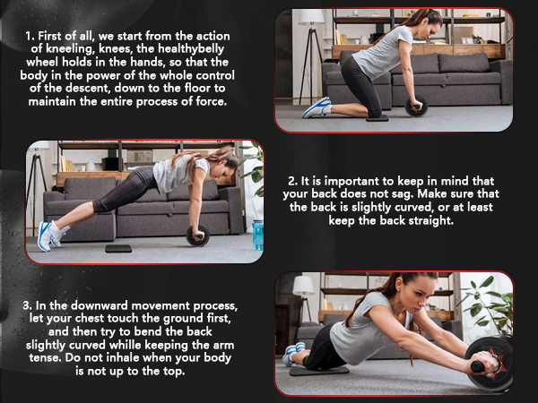 Ab Wheel Roller for Home Gym