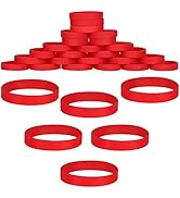 LVNRIDS Silicone Wristbands for kid 30 pcs Sport Party Rubber Bracelets Elastic Wristband Bulk Br...