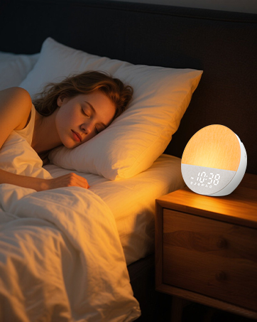 sunrise alarm clock wake up light