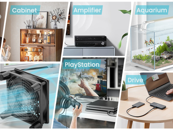 usb powered fan 5v hard drive cooler mini pc fan pc case fan ps4 cooling fan ps5 fan replacement 