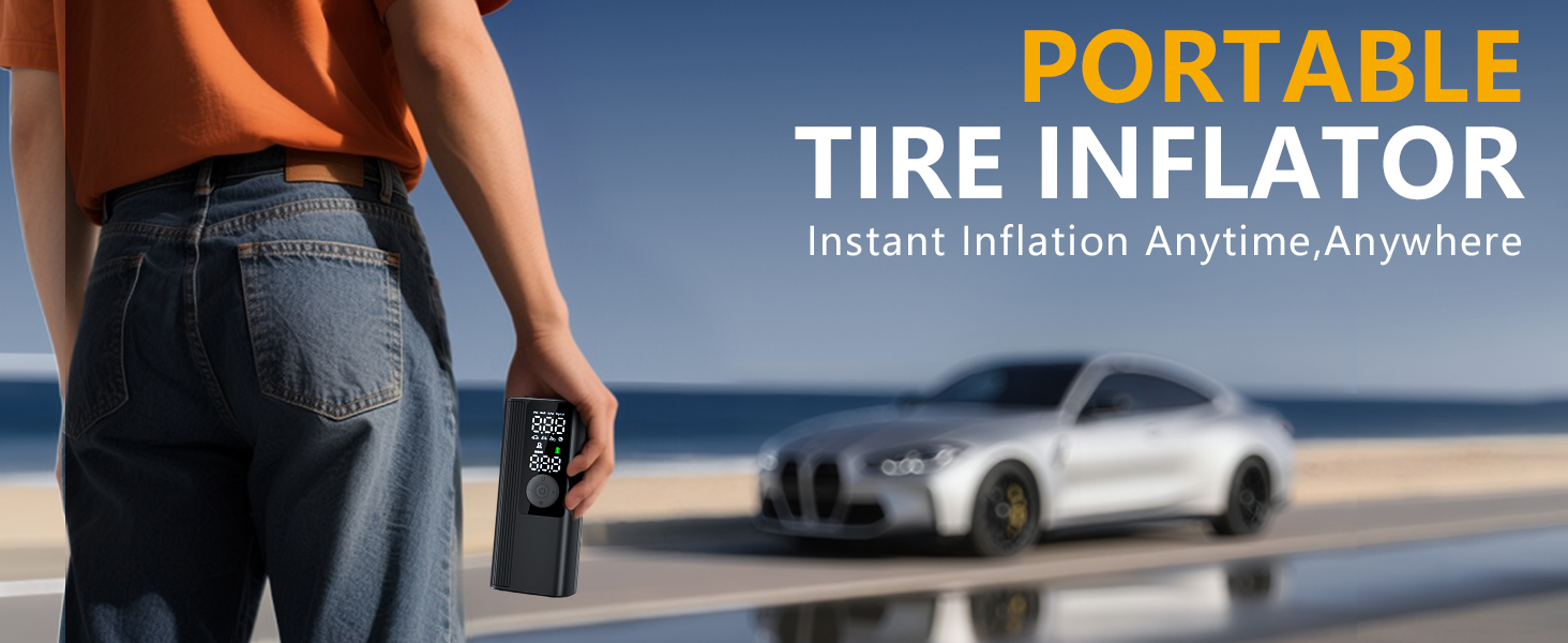 T01 Portable Tire Inflator