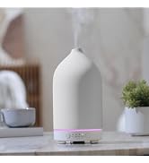 Gooamp 200ML Ceramic Essential Oil Diffuser for Home, Stone Diffuser | Ultrasonic Aromatherapy Di...