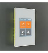 LANBON L8 LCD Smart Light Switch 4 Gang Single Pole,No Dim,Need Neutral Wire,Touch 2.4G WiFi Nigh...