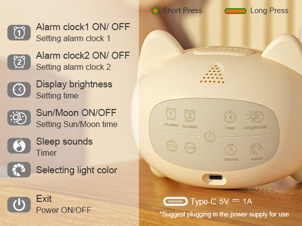toddler alarm clock