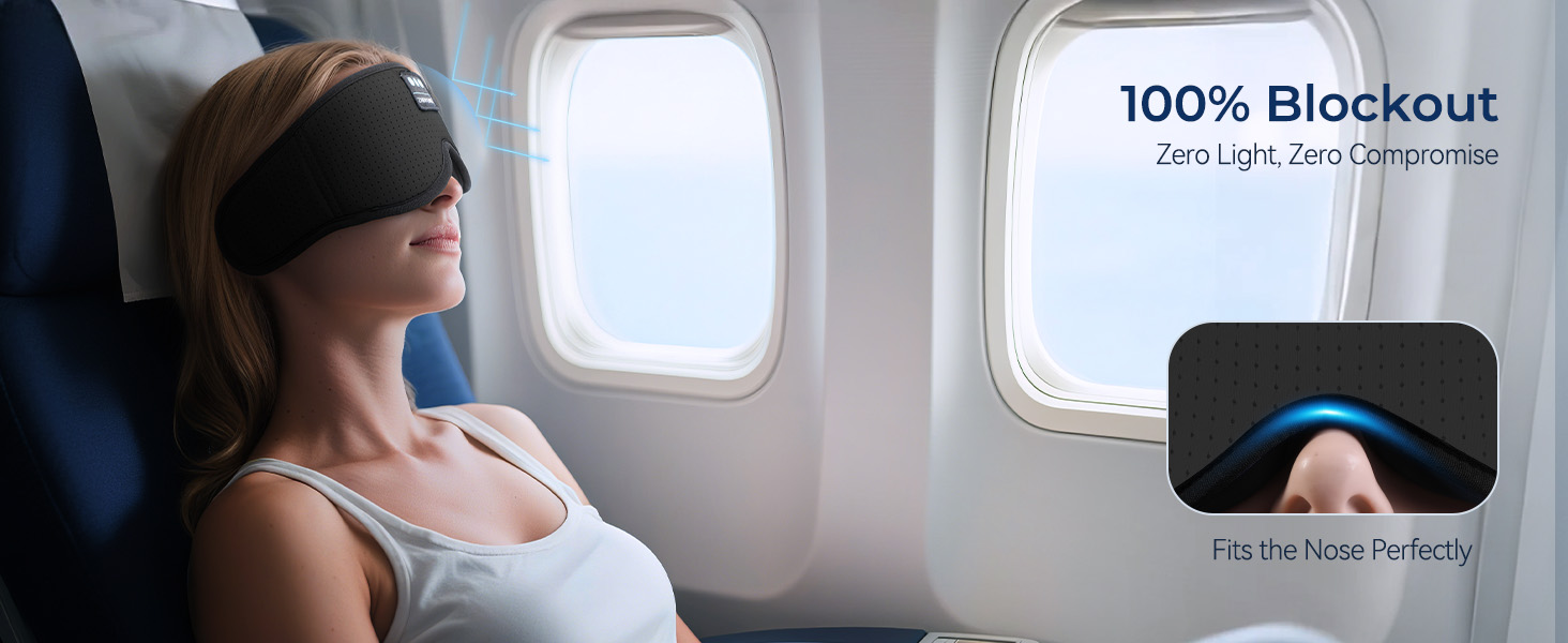 Bluetooth Sleep Eye Mask for Smart Relaxation