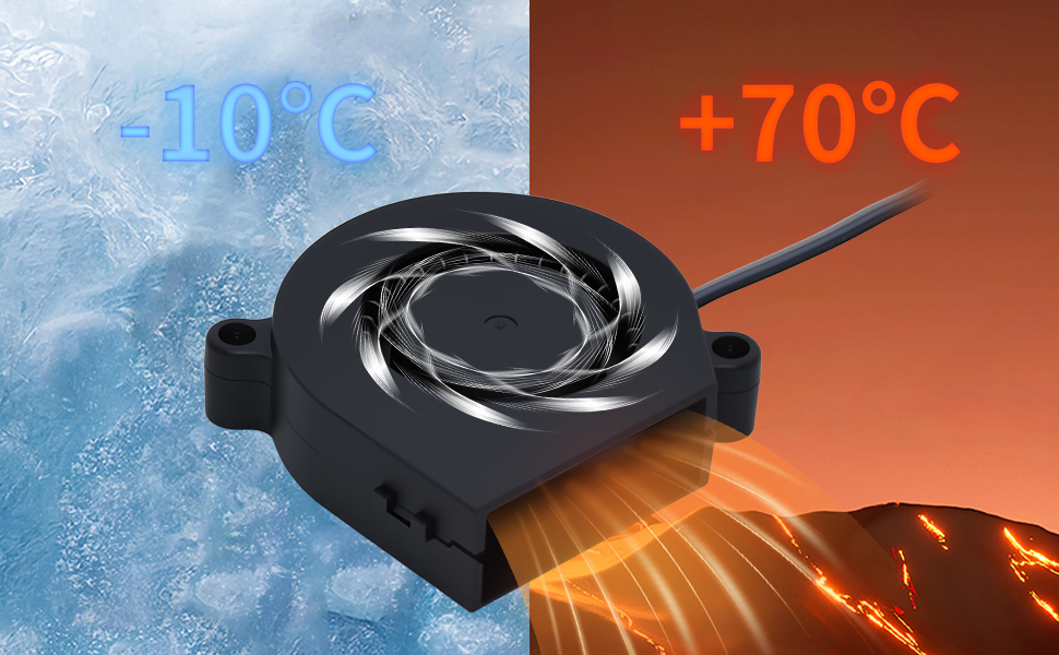 ELVES 3D Printer DC24V Extruder Hotend Cooling Fan 5015