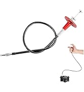 JJC Mechanical Shutter Release Cable Cord with Bulb-Lock for Fuji Fujifilm X-T5 X-T4 X-T3 X-T50 X...