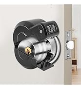 yingranlock Door Knob Lock Combination Out Device Cover to The Doorknob/Faucet/Water Valve Hose L...