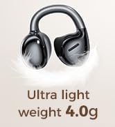 SUPERONE Clip-On Earbuds with Air Cushion, Comfort &amp; Secure Fit Open Earbuds with Digital Display...