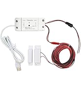 Yitouniu Tuya Smart WiFi 5V garage door opener controller Garage Open Close Monitor,wireless APP ...