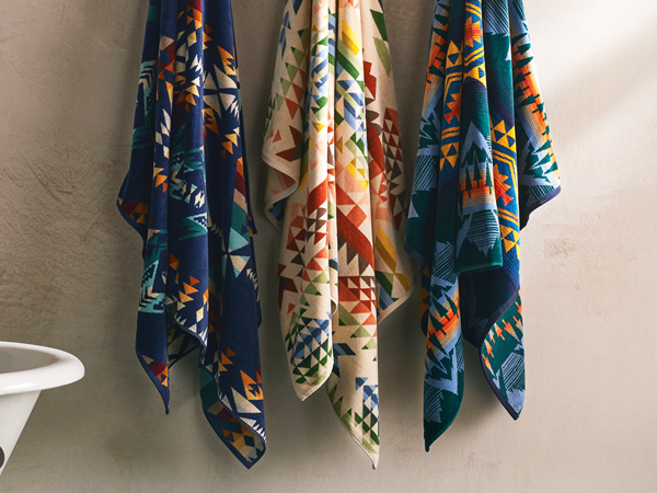 Pendleton Oversized Jacquard Spa Towel 