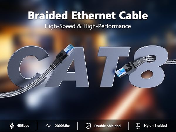 Cat 8 Ethernet Cable