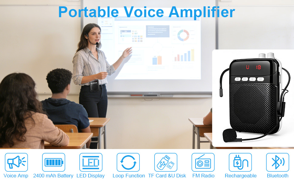 Portable Voice Amplifier