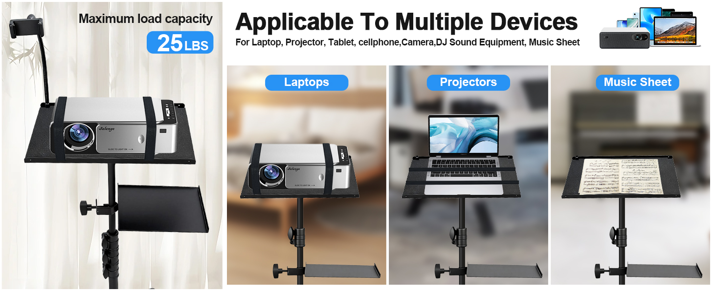 portable projector stand