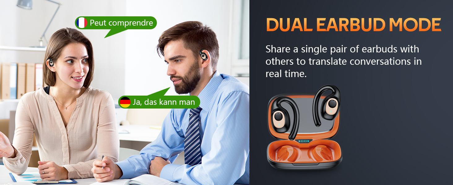 translation earbuds translation headphones ai translator earbuds