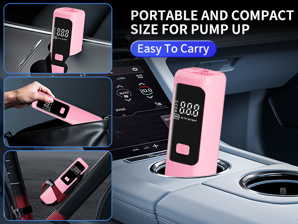 Car Tires, Inflatables, Motorcycle, Balls, Compact Bike Tire Pump