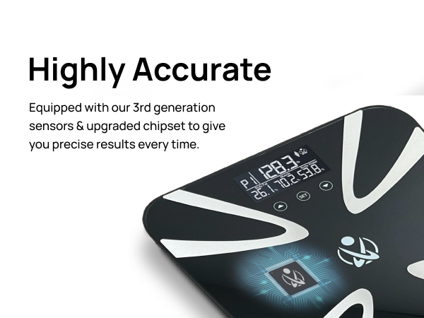 I-BA003 - INEVIFIT - Best Body Fat Scale - Premium A+ - Mobile