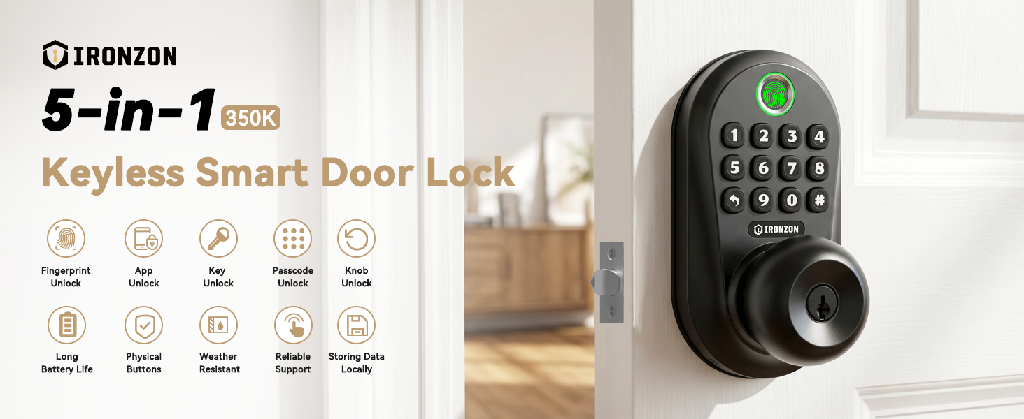 fingerprint door lock