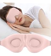 ZGGCD Sleep Mask for Side Sleeper, Light Blocking Sleeping Eye Mask for Women Men, 3D Contoured C...