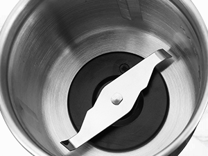 HAUSHOF Black Electric Coffee Blade Grinder (UL Plug)