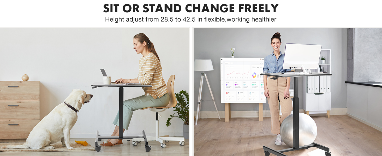 small standing desk