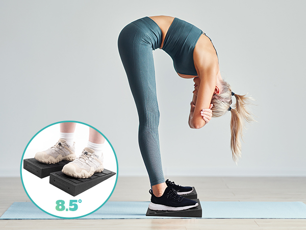 slant board for calf stretching