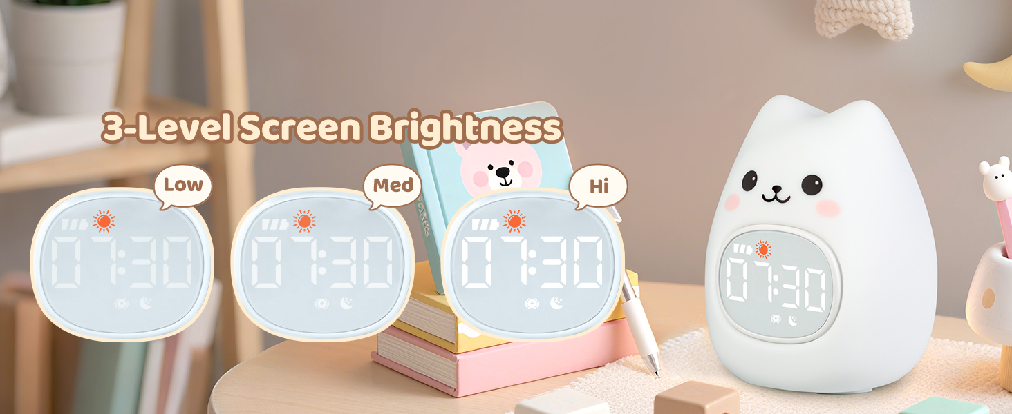 Alarm Clock with Night Light