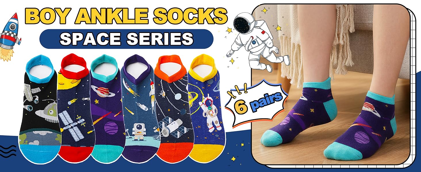 Kids Boys Ankle Socks