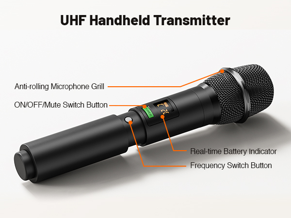 4-Channel Wireless Microphone System