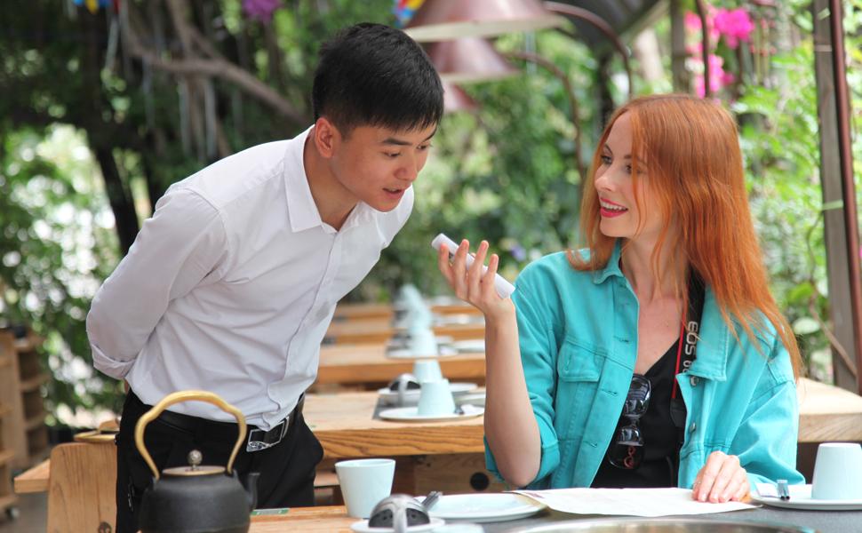 hand held translation device