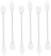 Paper Stick Thick Cotton Swabs with Precision and Flattened Tip 375pcs, Pointed&amp;Flattened Tip Cos...