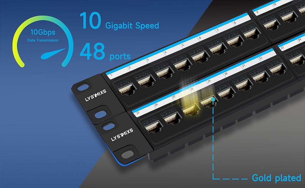 48 PORT PATCH PANEL