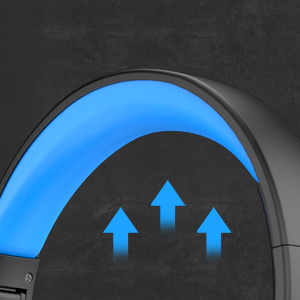 headphones blue