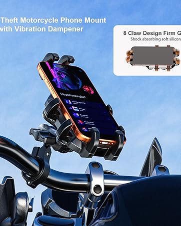 Motorcycle Phone Mount Holder