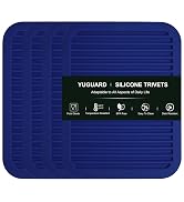 Blue silicone hot pads