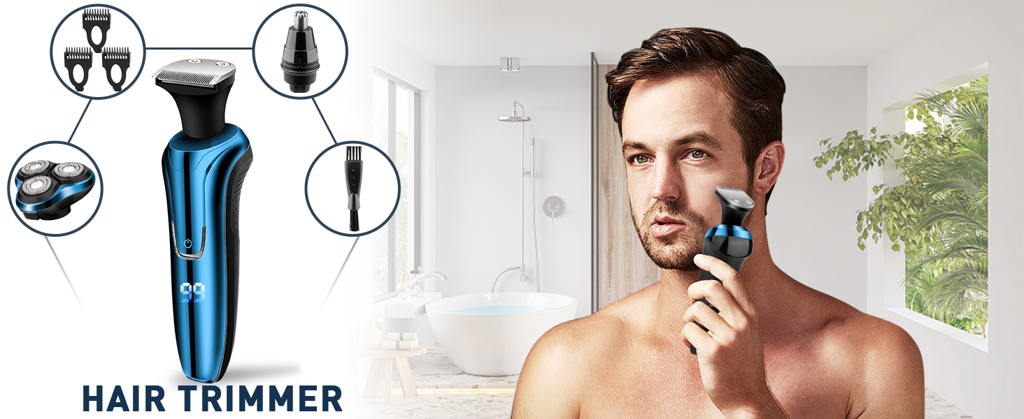 mens electric shaver for face men's electric shaver beard trimmer for men skull shavers for men