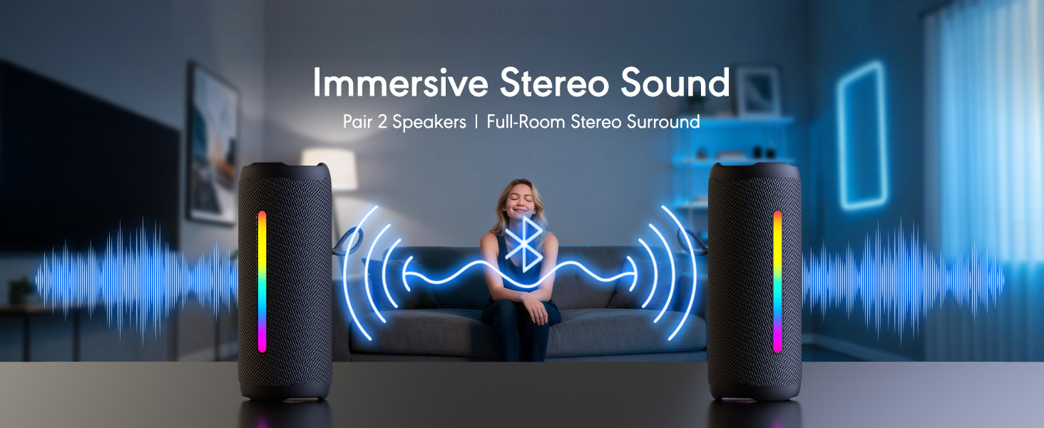 TWS Immersive stereo sound