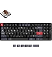 Keychron K13 Pro QMK/VIA Wireless Mechanical Keyboard TKL Layout with Numpad Custom Programmable ...