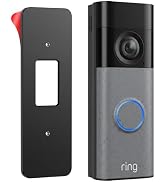 No Drill Mount for Ring Battery Doorbell/Plus/Pro (2nd Gen 2026 Release), Adhesive Mounting Brack...