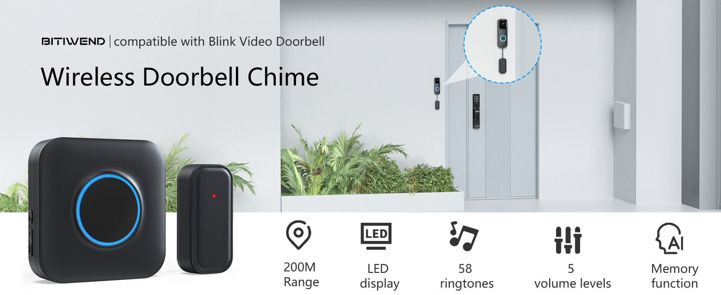 Blink doorbell chime