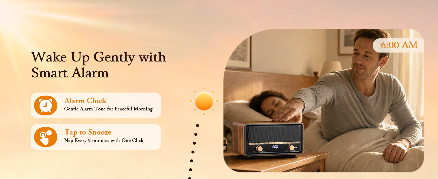 radio alarm clocks for bedrooms;clock radios;clock radio am fm
