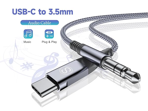 usb c to 3.5mm