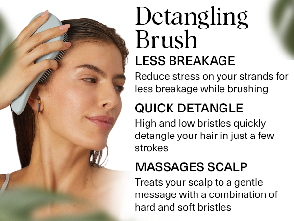 dry wet hair brush detangler detangling brush adults kids hair natural curly straight wet dry hair