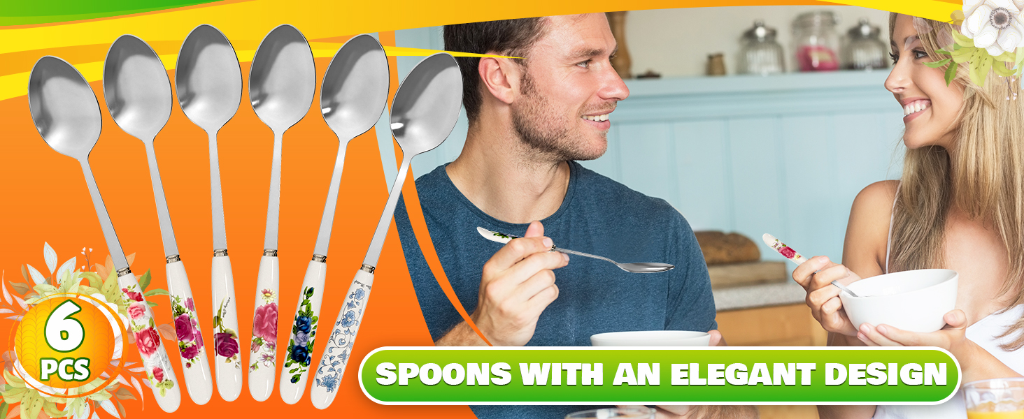 stainless steel cooking spoon serving spoons large long spoons cucharas para comer