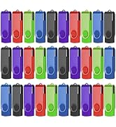 AreTop 1GB USB Flash Drive, Pack of 50 Thumb Drives Bulk, 1GB Pen Drive, Metal USB 2.0 Memory Sti...
